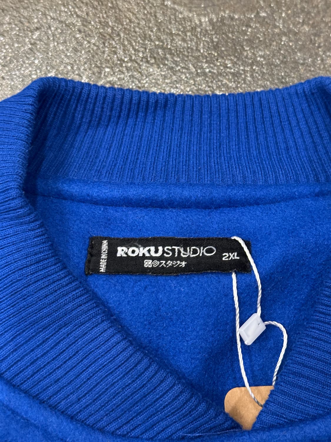 로쿠 스튜디오 Tear Drip 바시티자켓 XXL 상품이미지4