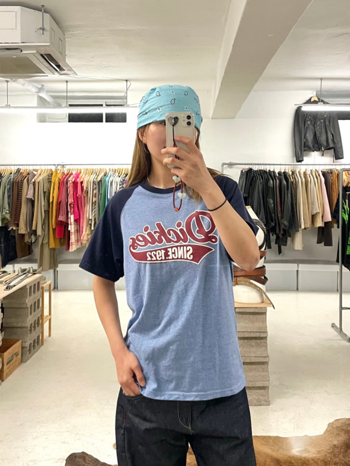 DICKIES raglan t-shirts 디키즈 레글런티셔츠 상품이미지1