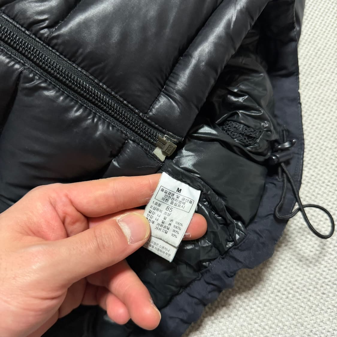 노스페이스 700 유광 패딩자켓 상품이미지3