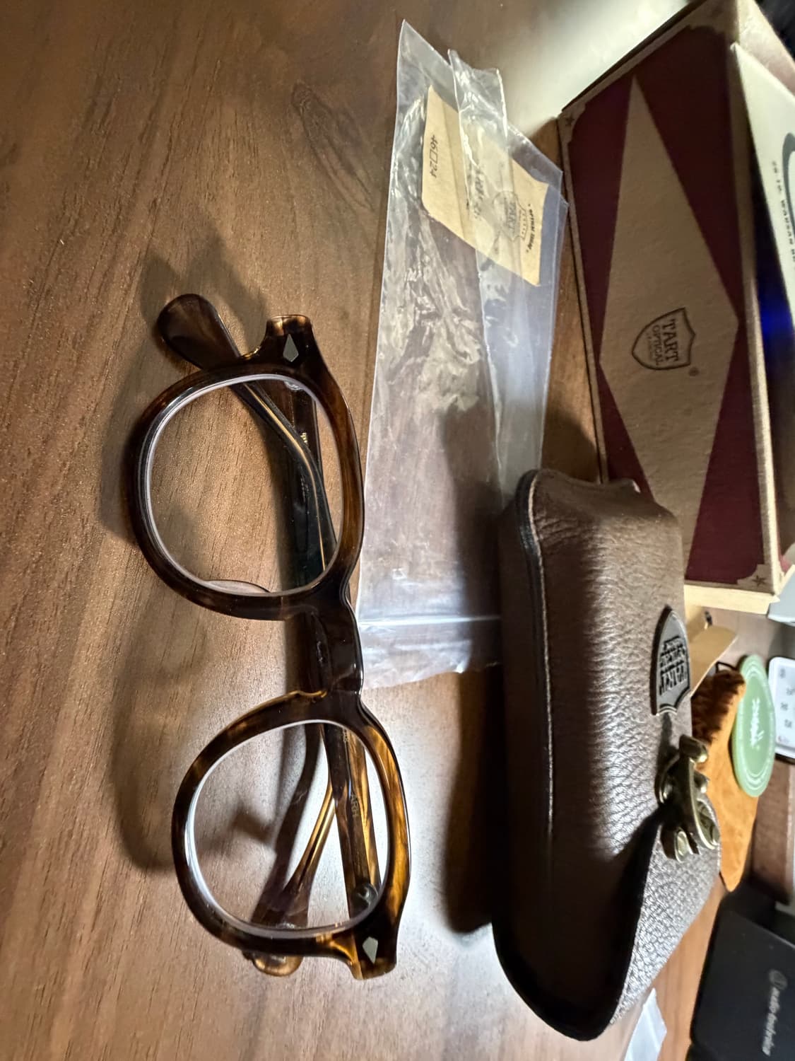 타르트옵티컬 ARH 46 안경 풀세트 (브라운, 톨토이즈) 상품이미지2