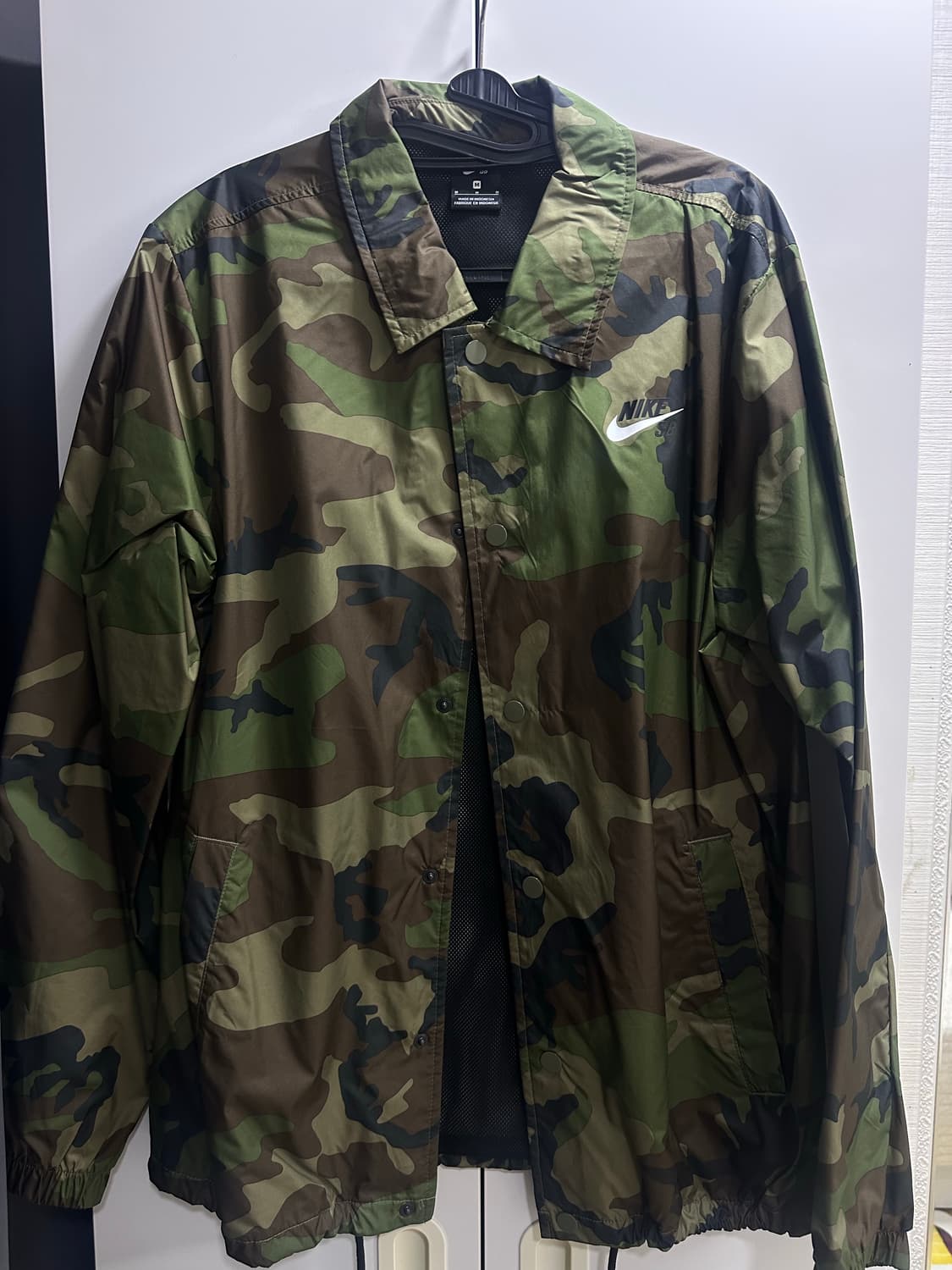 나이키 밀리터리 바람막이 자켓 상품이미지1