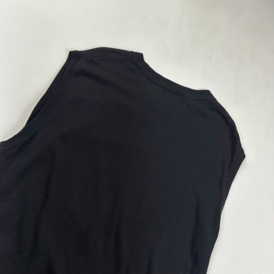 어나더오피스 니트베스트 블랙 상품이미지7