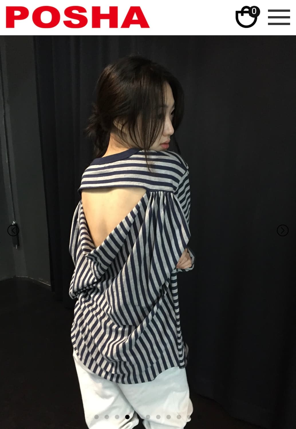 POSHA open minded jersey t-shirt 상품이미지1