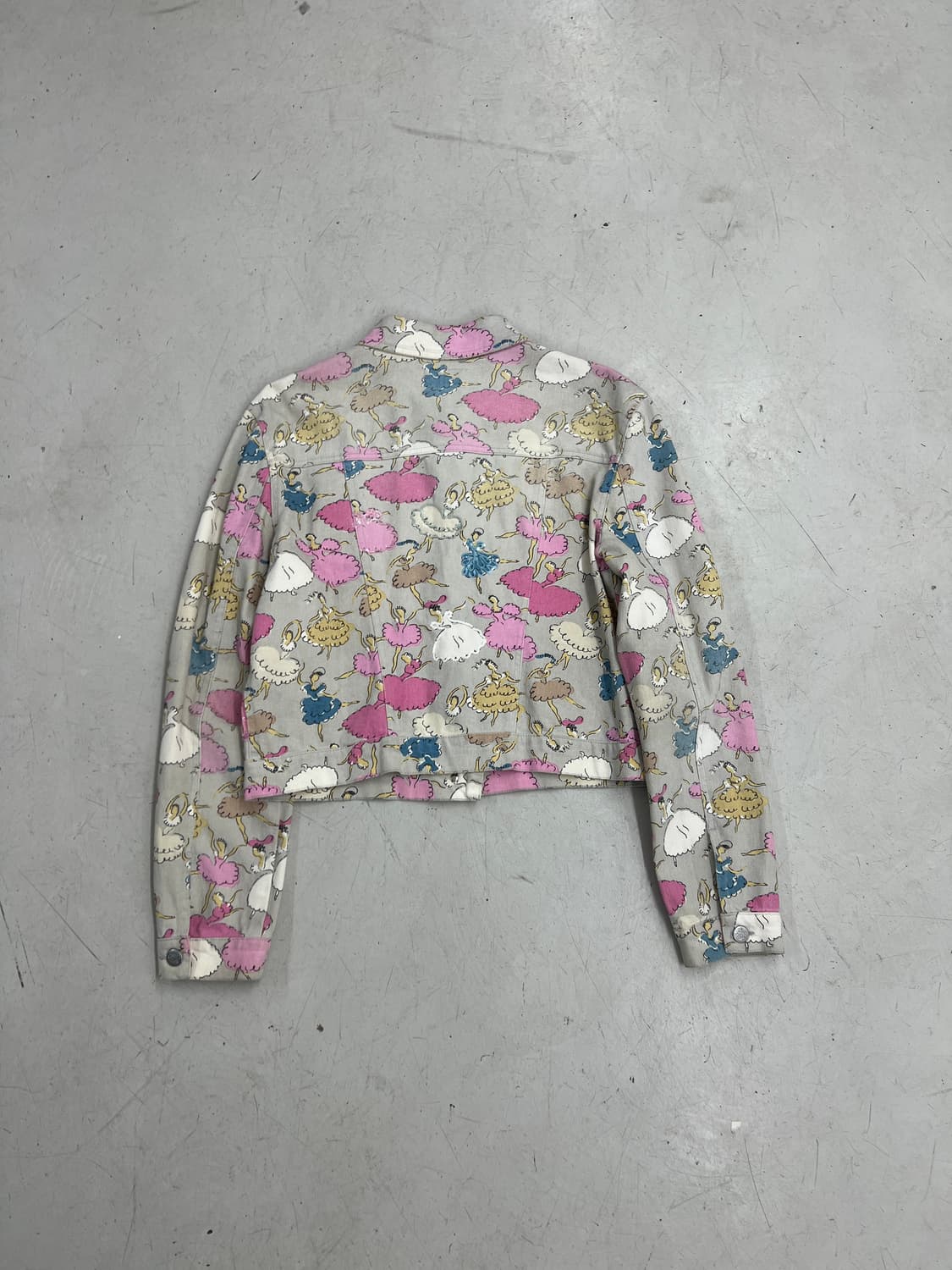 2001 SS 블루마린 발레리나 비즈 자켓  상품이미지6