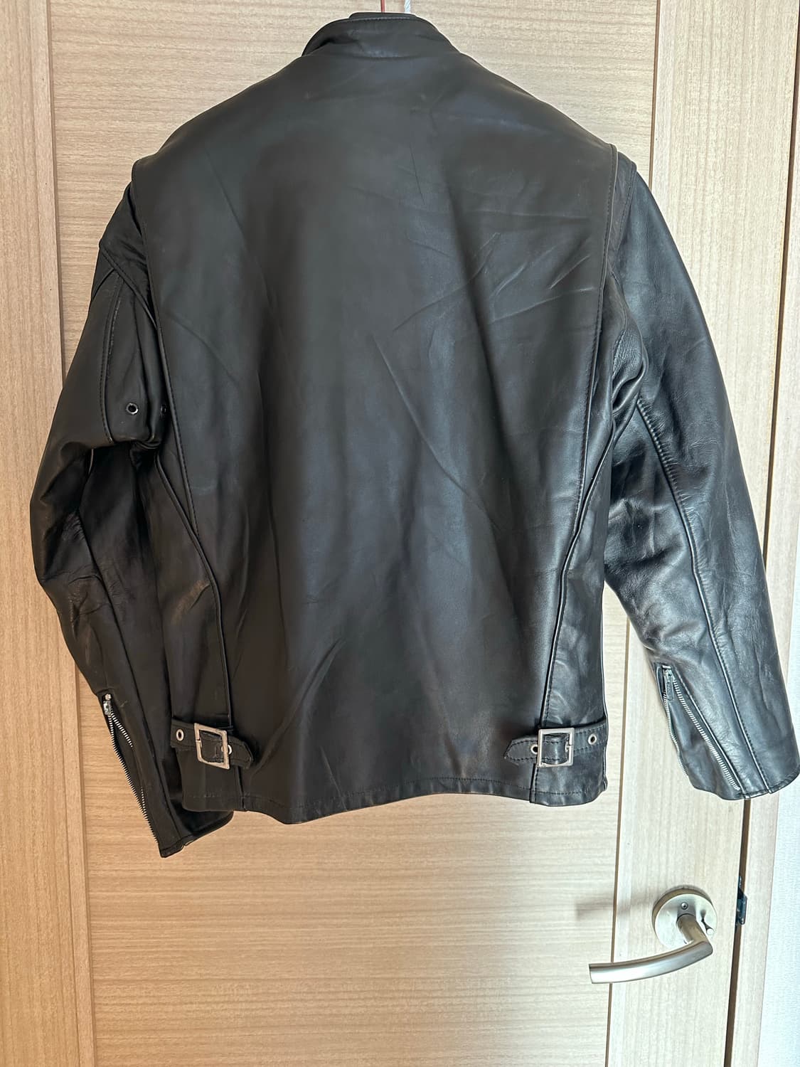 쇼트 nyc 641 싱글 라이더 자켓 상품이미지2