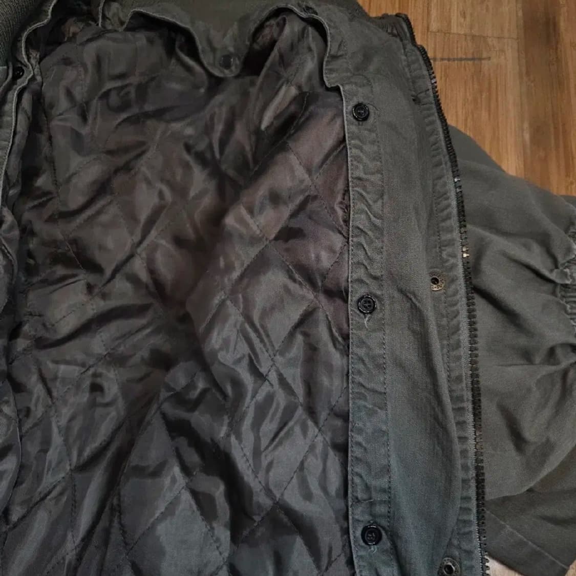JPN 빈티지 Y2K 멀티포켓 코튼 야상 자켓 (M) 상품이미지5