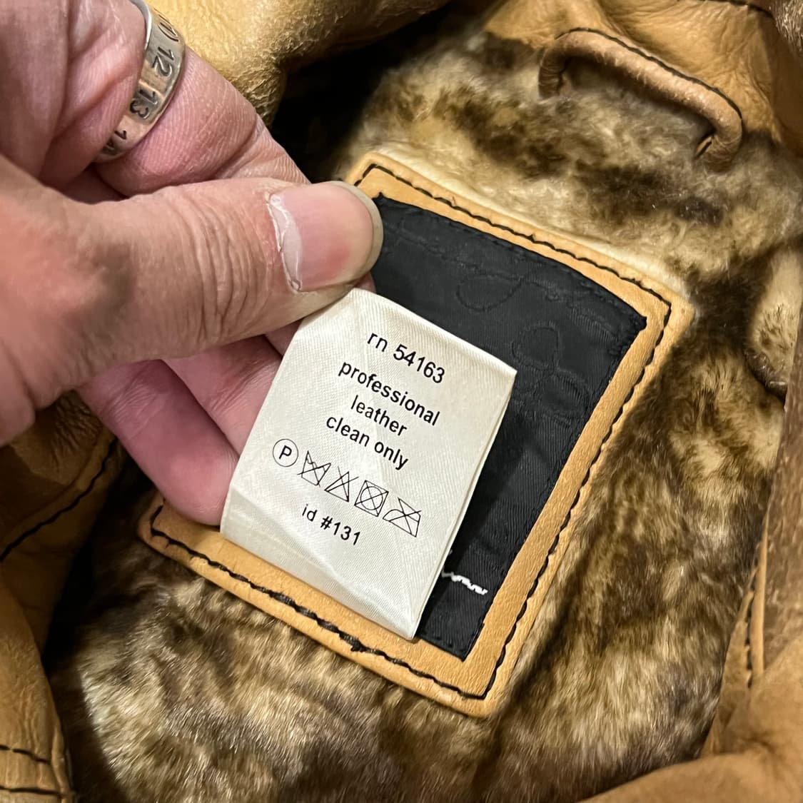  션존 퍼 레더 자켓 y14993 상품이미지10