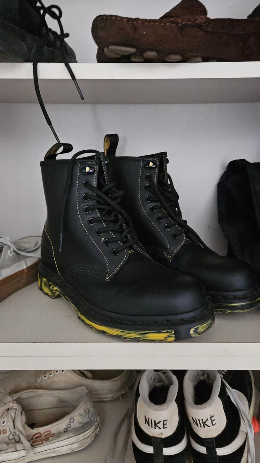 닥터마틴 1460 스무스 옐로우(거의 새제품) 상품이미지2