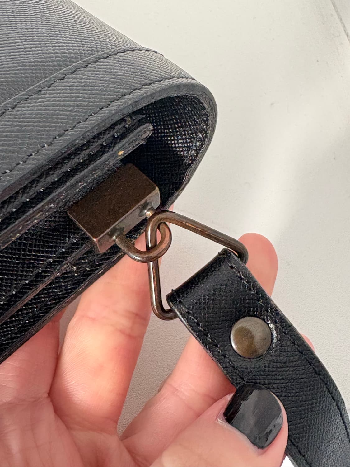 생로랑 빈티지 메일백 상품이미지2