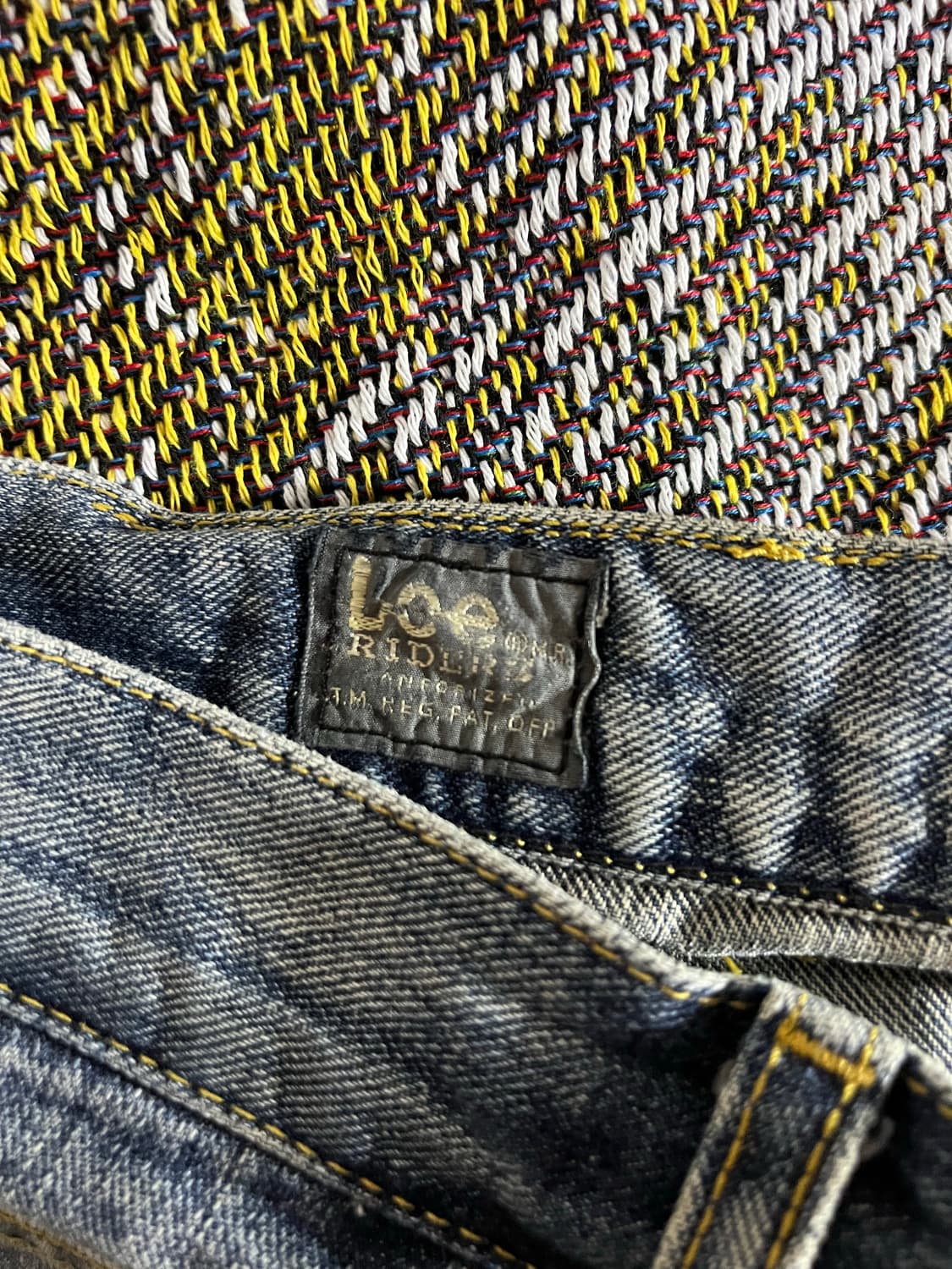 Lee Riders 부츠컷 데님 32x31감 일본산 (517fit) 판매 상품이미지7
