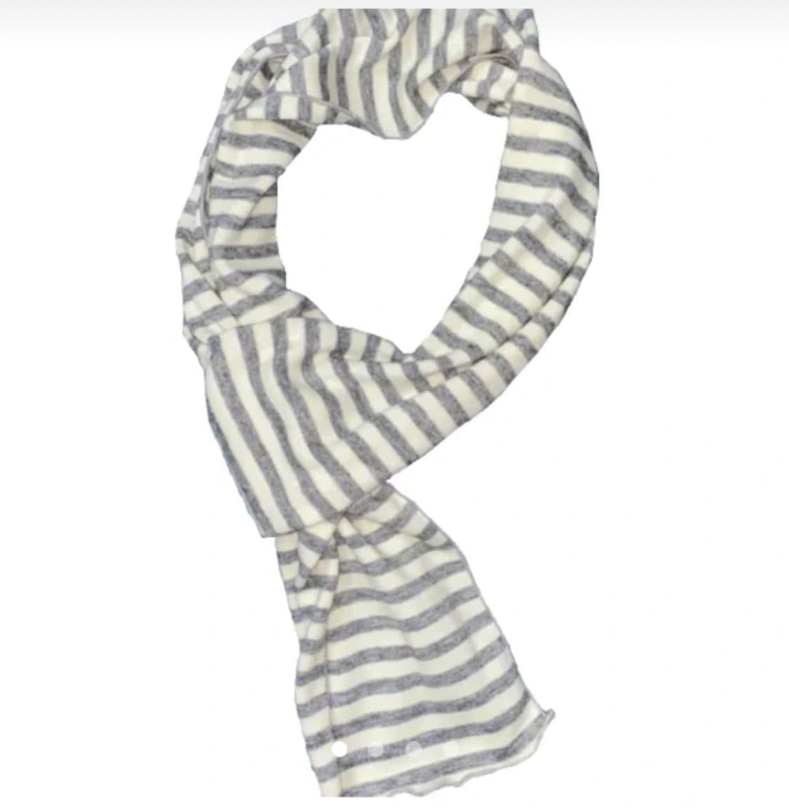 아이보리 스트라이프 머플러 상품이미지1