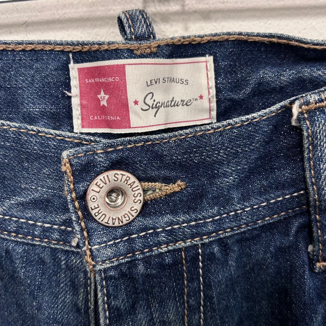 리바이스 시그니처 어센틱 와이드핏 데님팬츠 상품이미지3