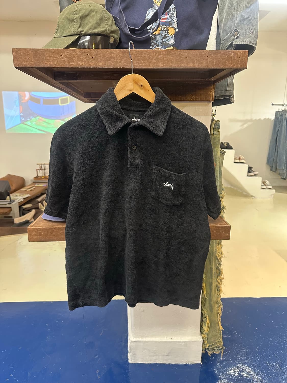 Stussy 스투시 테리코튼 반팔 카라티 상품이미지7