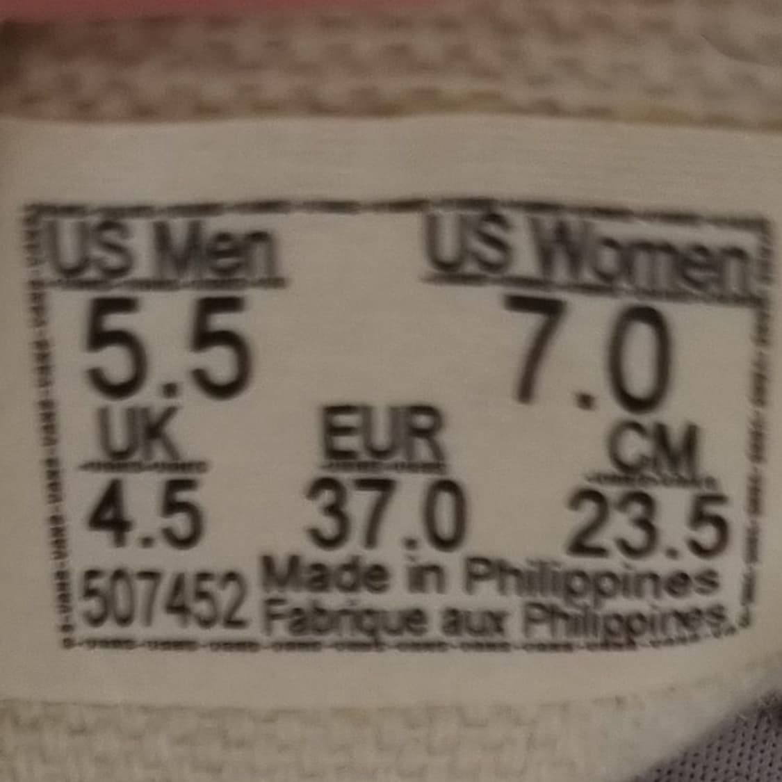 반스 스타일 36 흰빨 여성스니커즈235. 상품이미지6