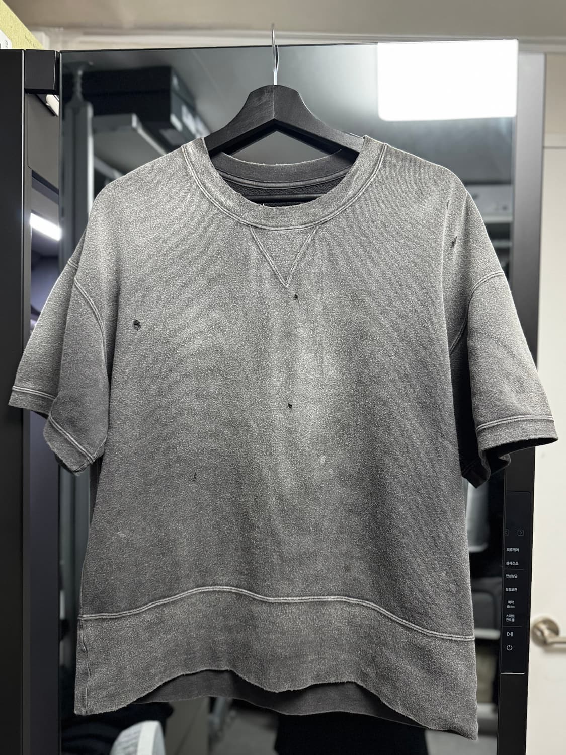 Visvim Court Sweat S/S Crash 23ss 판매 상품이미지2