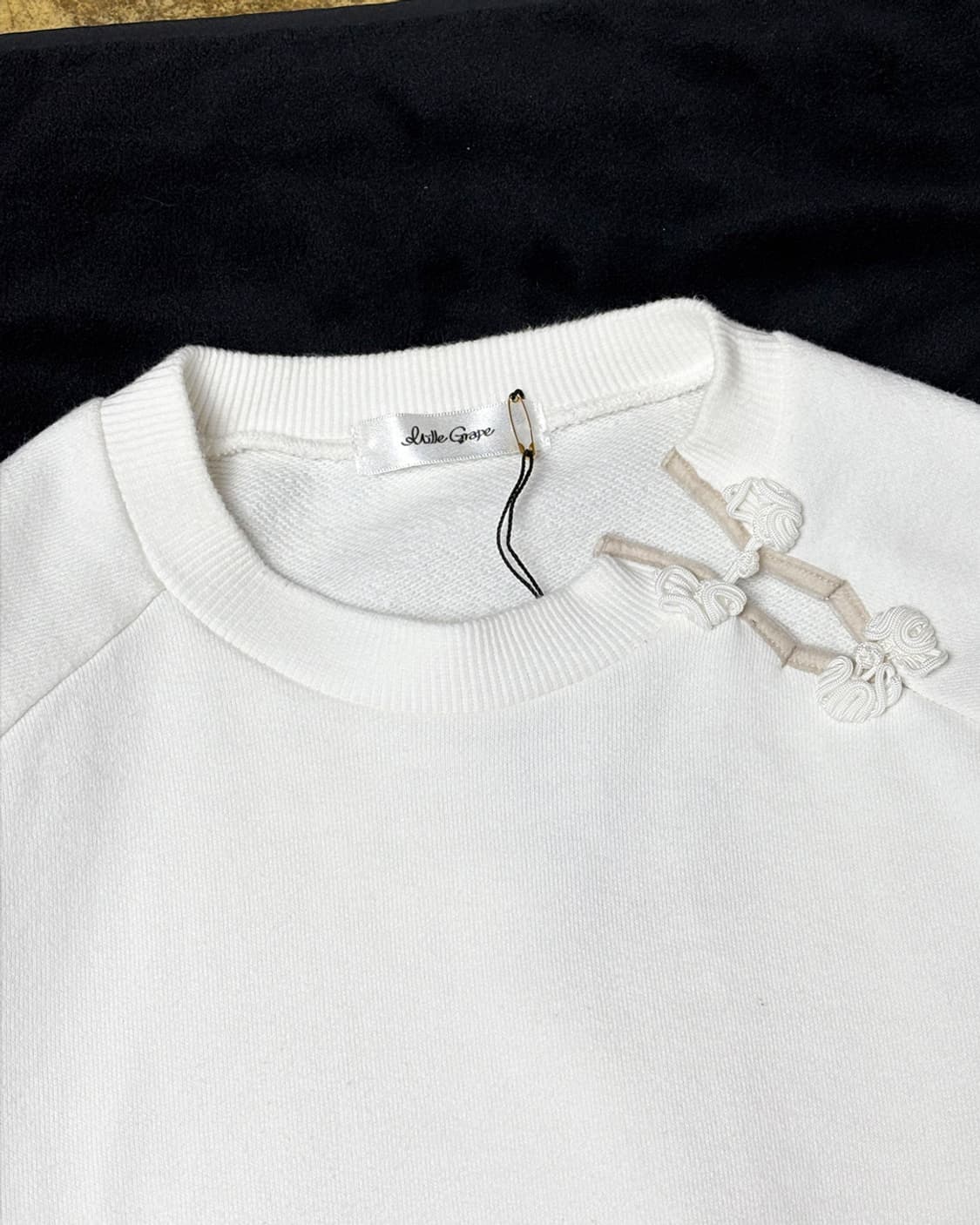 일본빈티지 매듭 맨투맨 상품이미지3