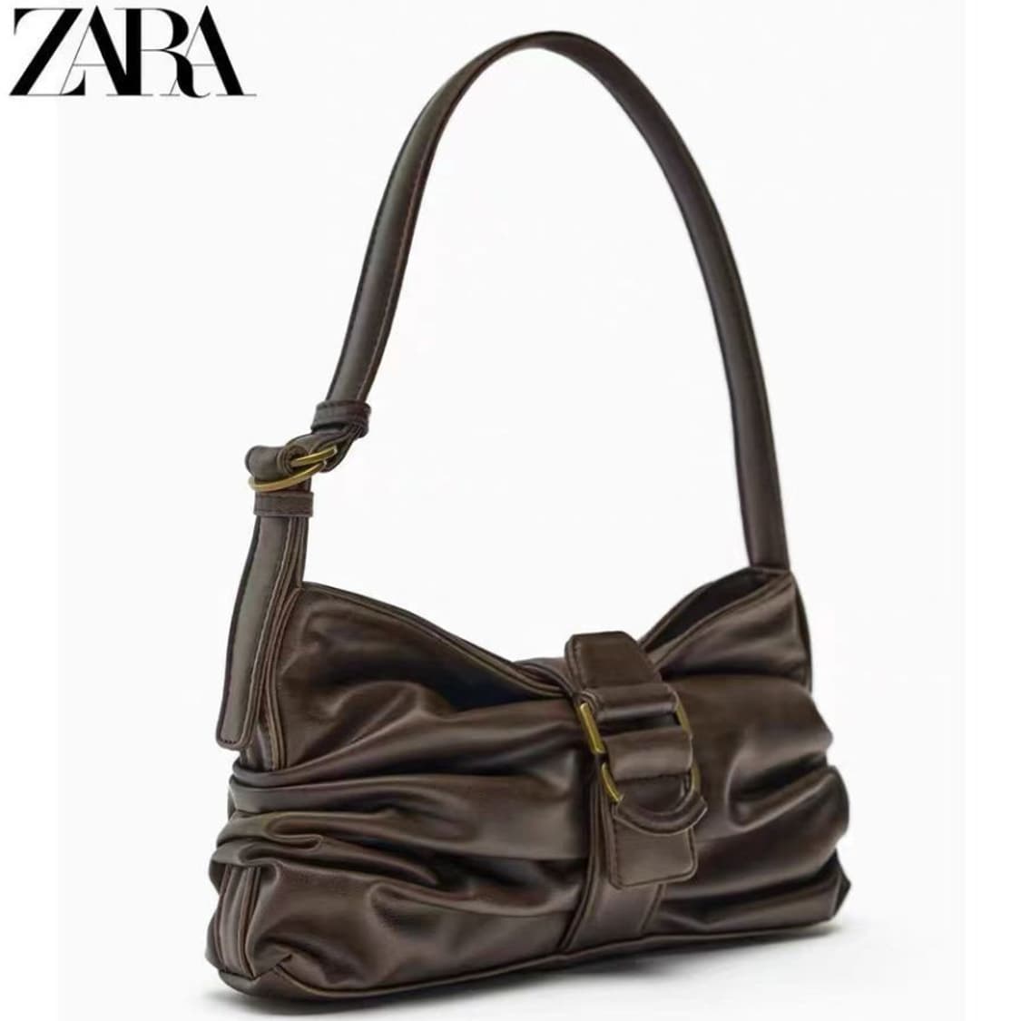 자라 빈티지 셔링 숄더백 상품이미지2