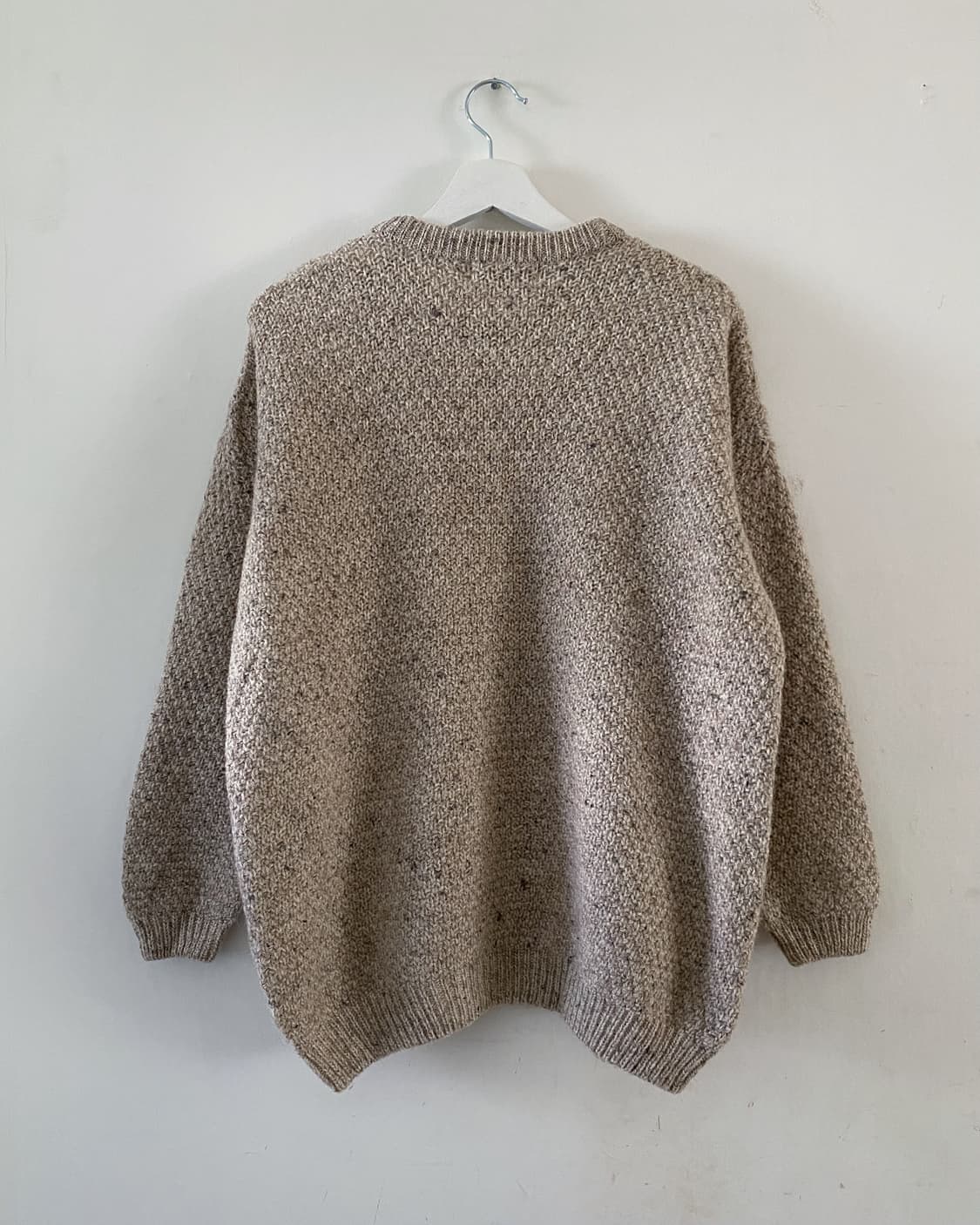 HIGHLAND HOME INDUSTRIES 아란 피셔맨 울 니트 스웨터 상품이미지2