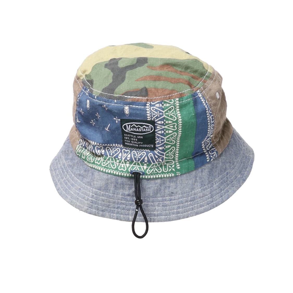 Manastash Patchwork Bucket Hat 
 상품이미지1