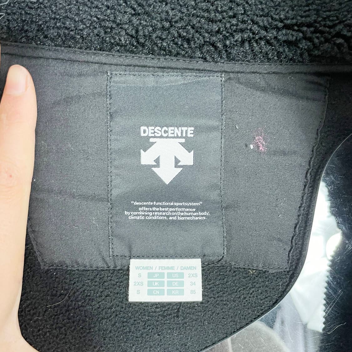 D2 데상트 여성 캐나다 인스파이어드 슈퍼플리스 자켓 S사이즈 상품이미지6