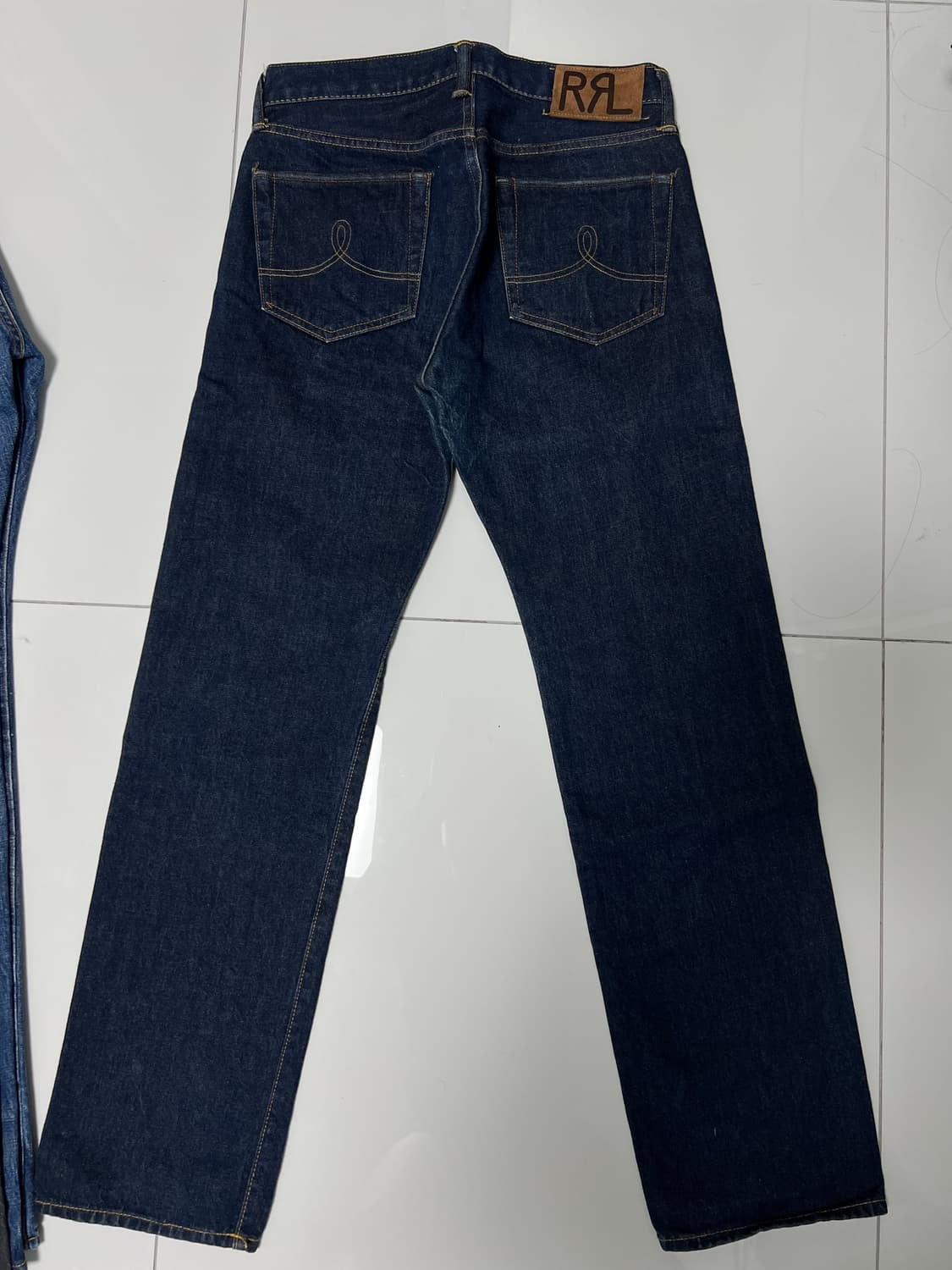 택포16) RRL 더블알엘 스트레이트핏 원스워시 셀비지 데님29x30 상품이미지4