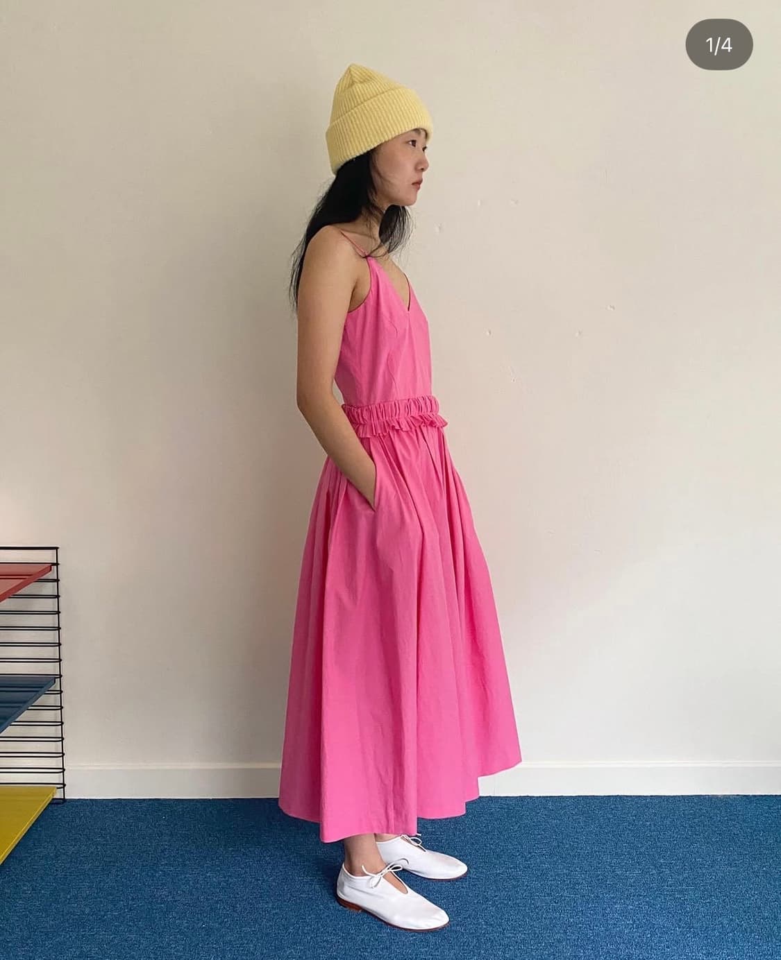 낸시부 shirred waist sleeveless dress 38 상품이미지3