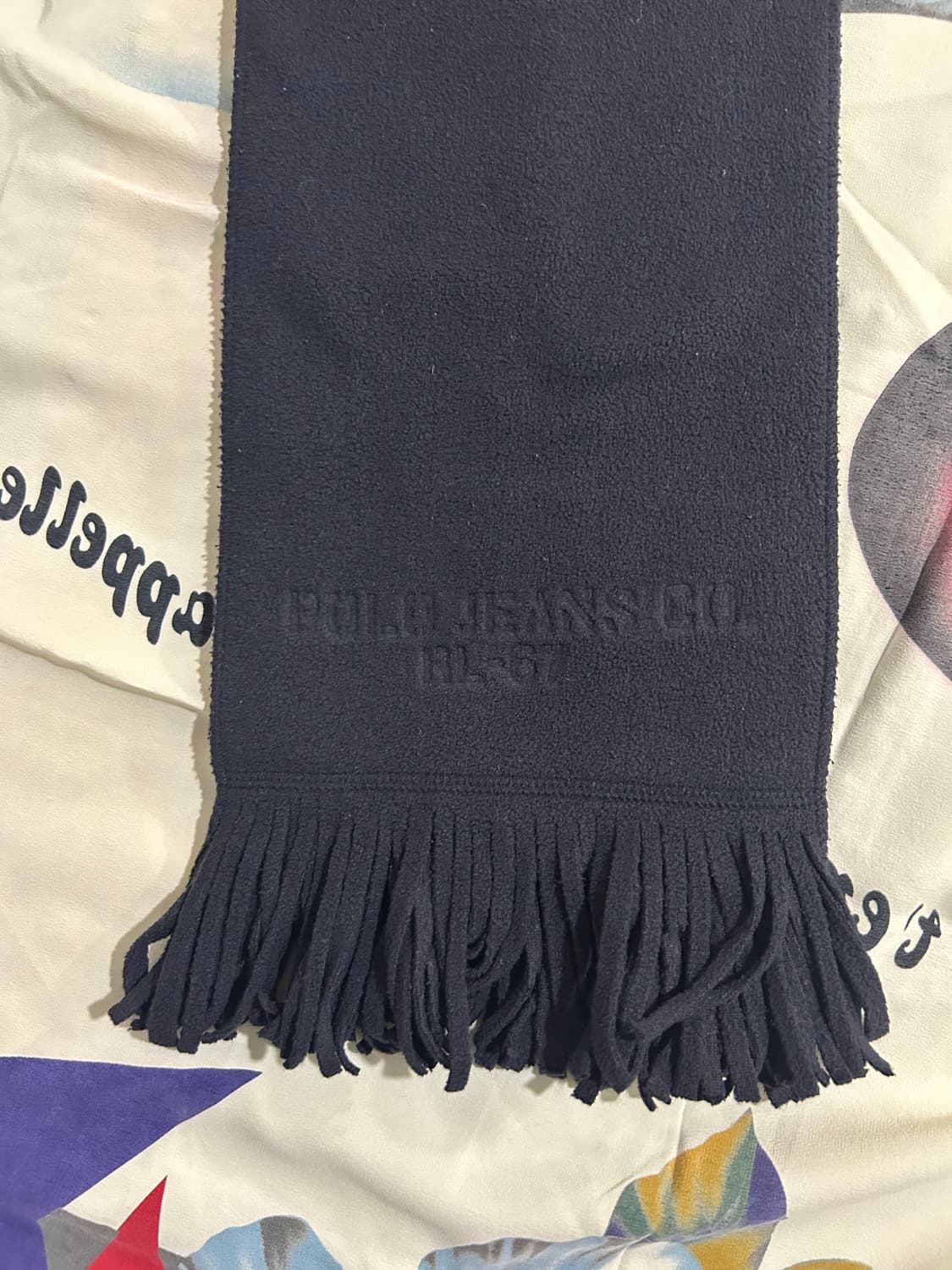 폴로진스RL67 네이비머플러 상품이미지3