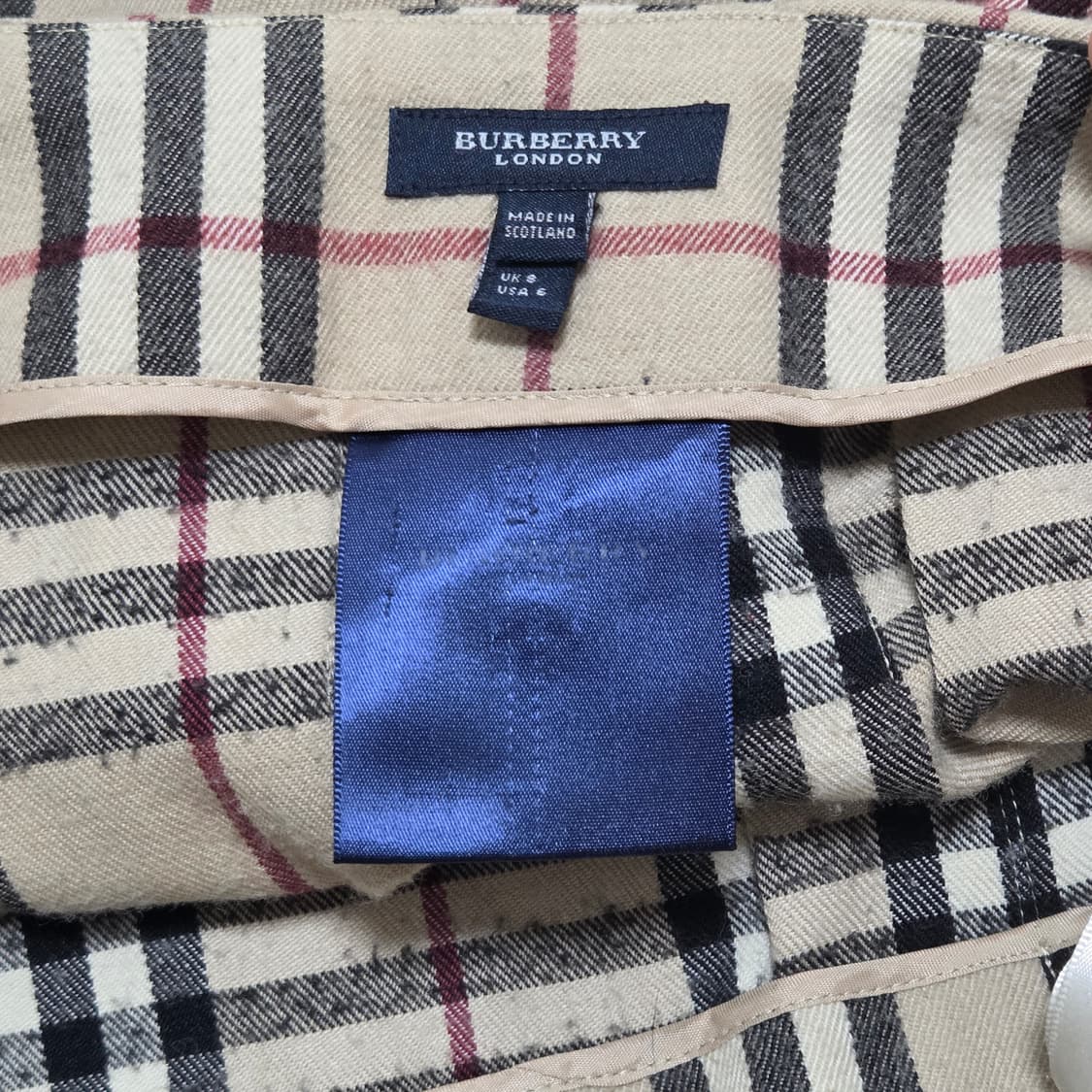 Burberry 버버리 노바 체크 패턴 미니 스커트  상품이미지4