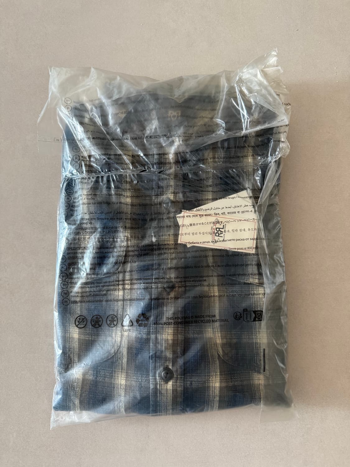 RRL 체크우븐 워크셔츠 상품이미지1