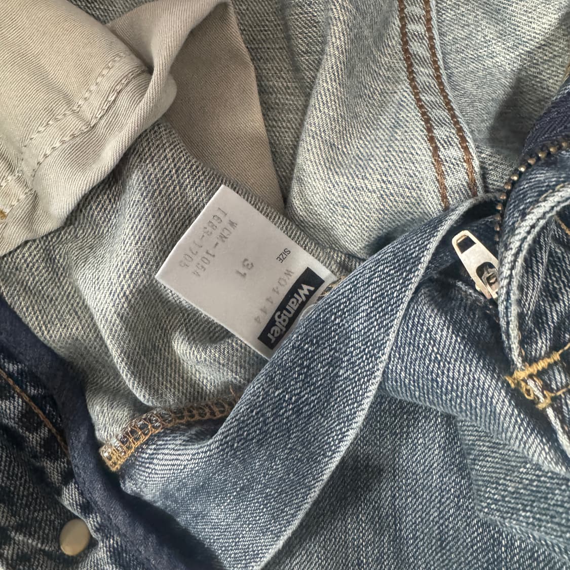 랭글러 데님팬츠 31사이즈 일자핏 상품이미지3