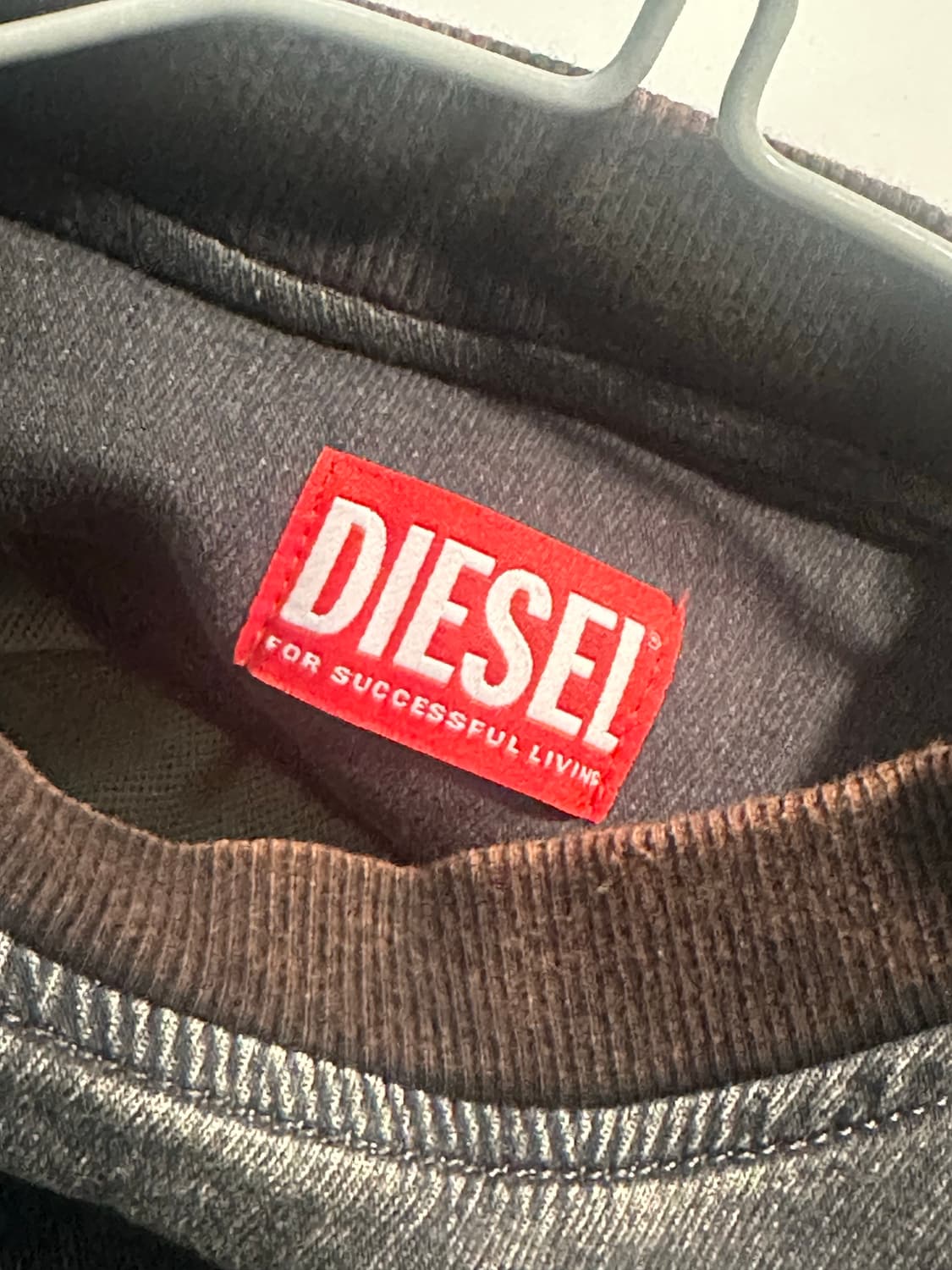 디젤 D 크립 맨투맨 상품이미지5