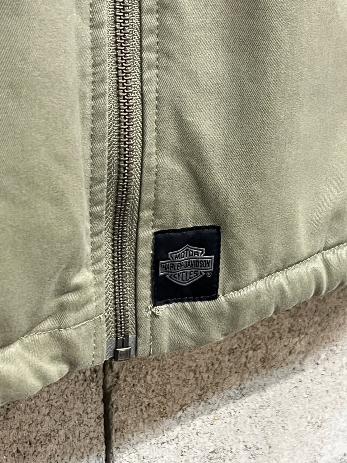 할리 데이비슨 코튼 집업 자켓 상품이미지5