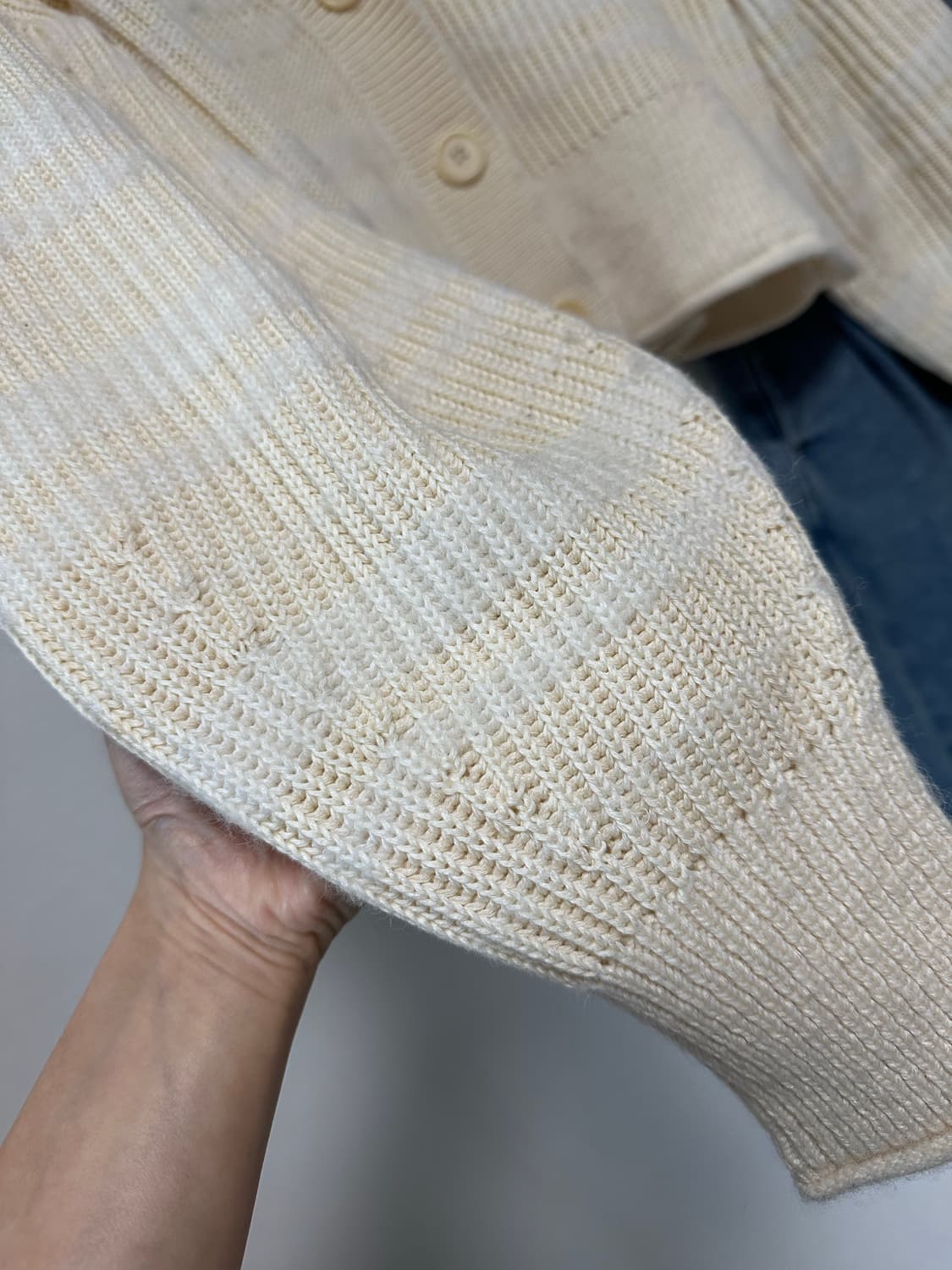 코스 벌룬슬리브 모헤어 가디건 상품이미지3