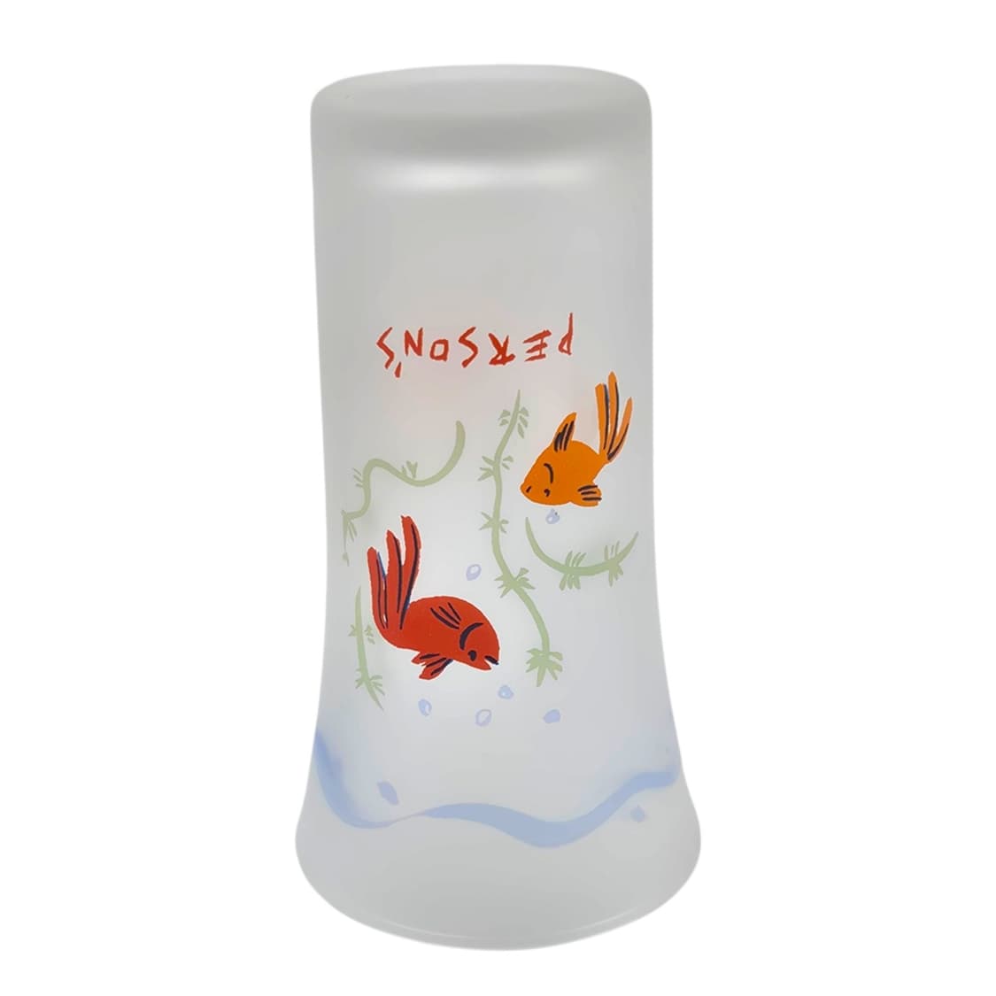 90s 레트로 파슨스 수초 금붕어 불투명 롱 글라스 1p 상품이미지4