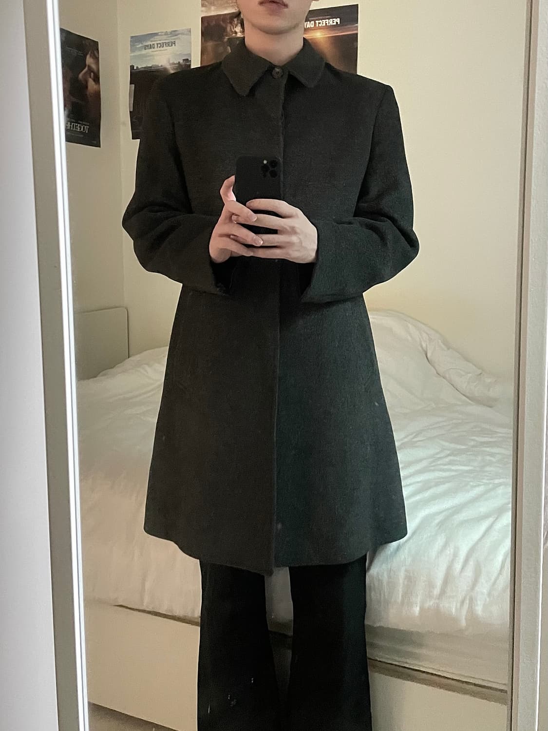 요지 야마모토 울 앙고라 싱글코트 상품이미지8