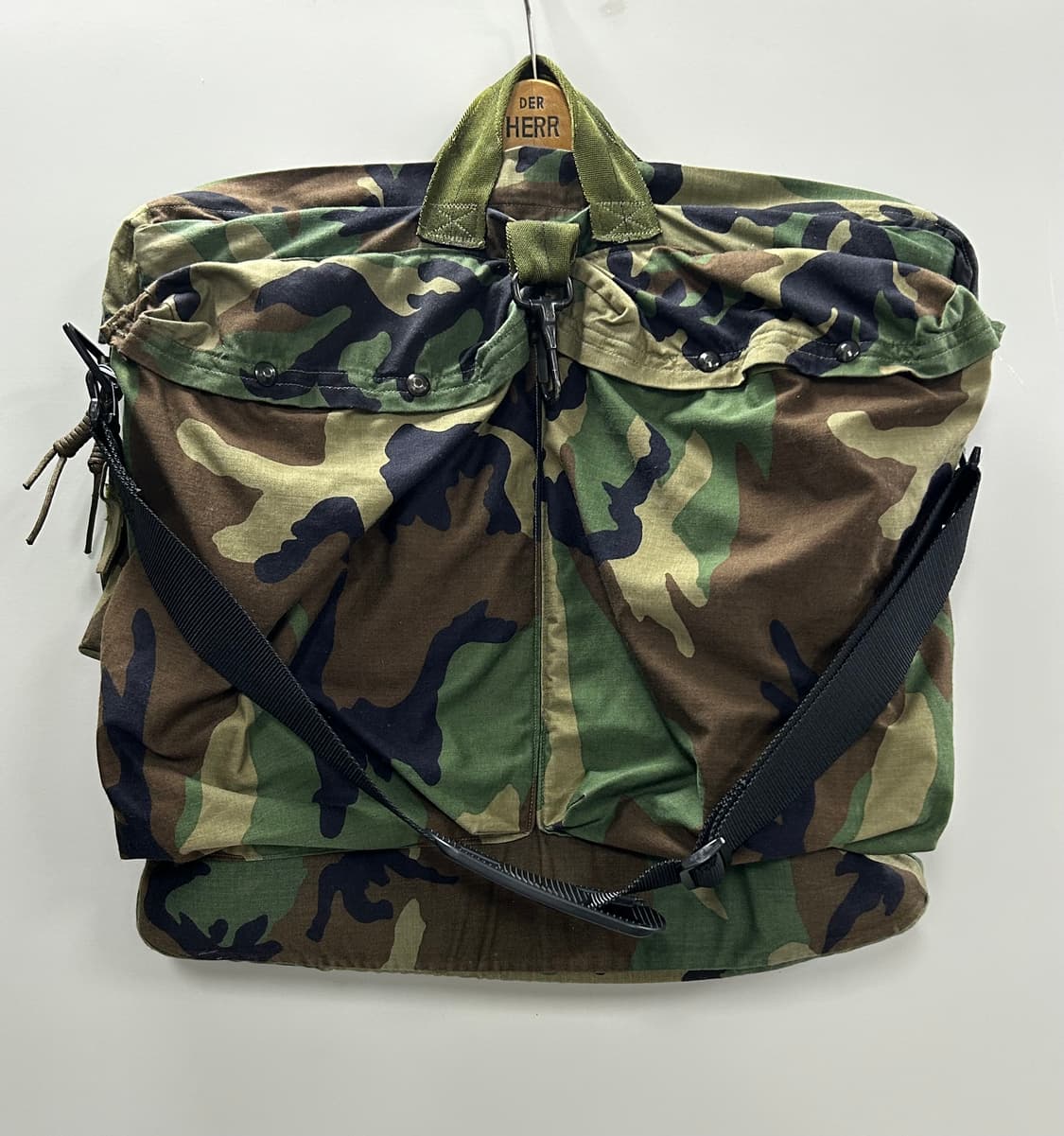90s Us Army HGU-56/P Woodland Helmet Bag 상품이미지1