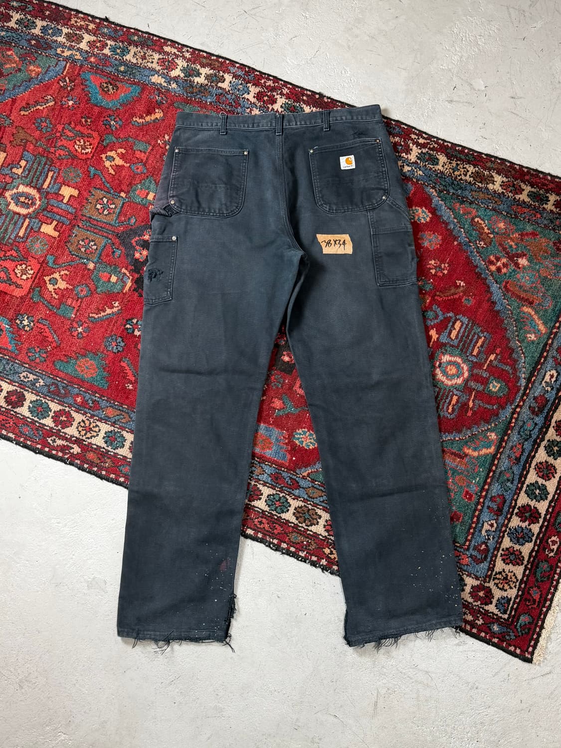 OG USA Made 칼하트 B01 더블니 팬츠 칼하트 썩블니 상품이미지3