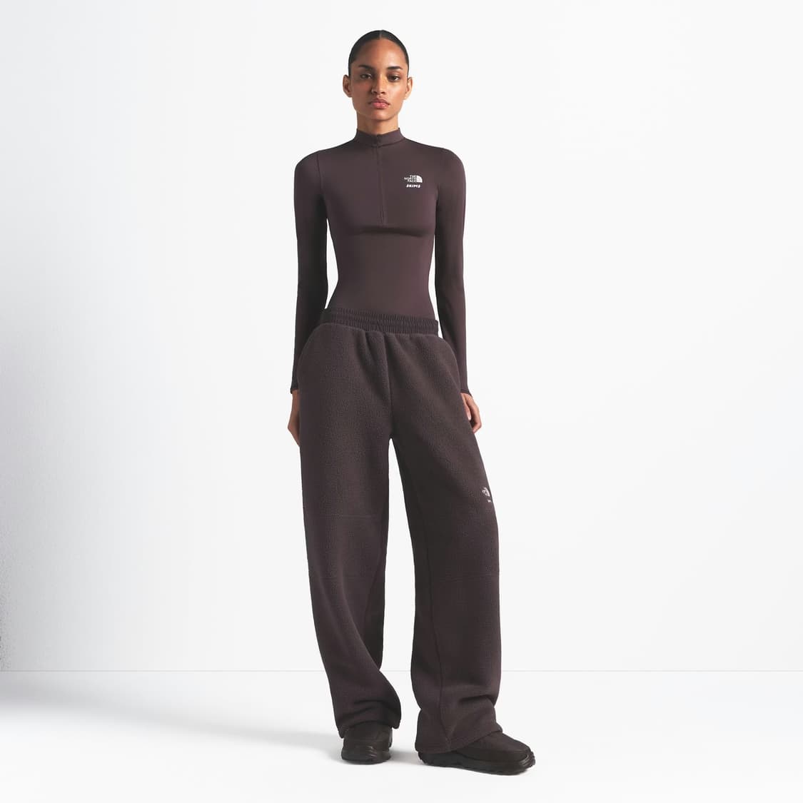 노스페이스 SKIMS 플리스 팬츠 피닉스 (브라운) XS 상품이미지2