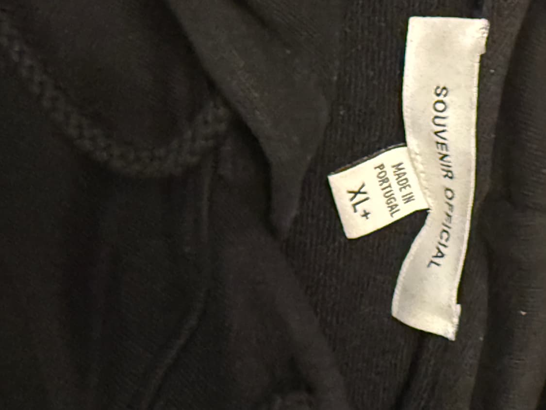 [XL] 수베니어오피셜 후드 블랙 상품이미지3