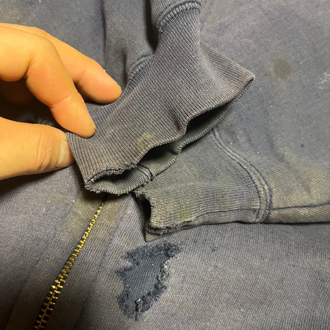 [L] 00s 칸예 빈티지 칼하트 J149 후드집업 상품이미지10