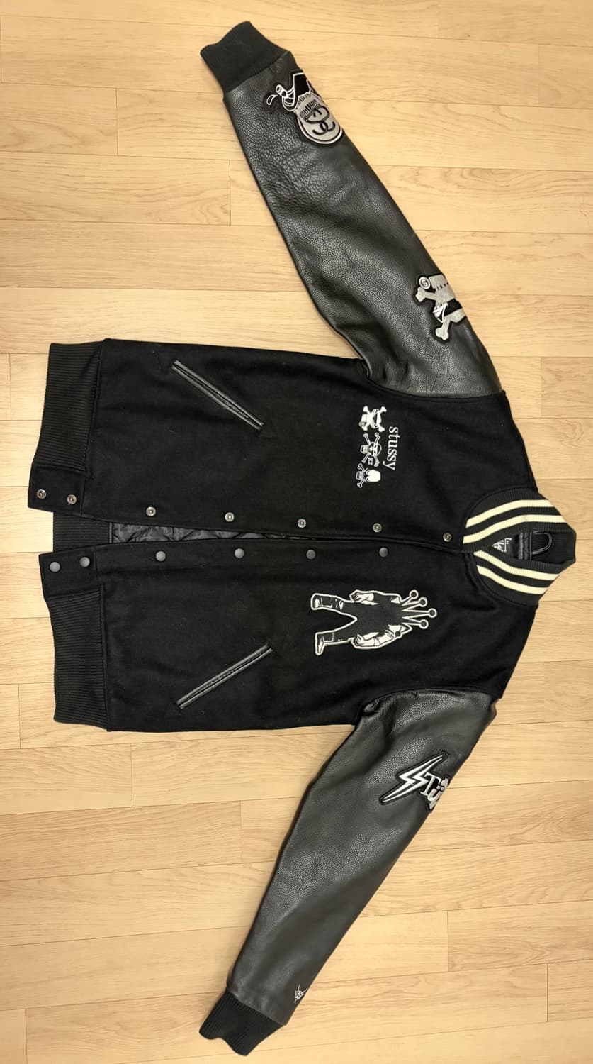 Stüssy X Kostas Seremetis Varsity Jacket 상품이미지1