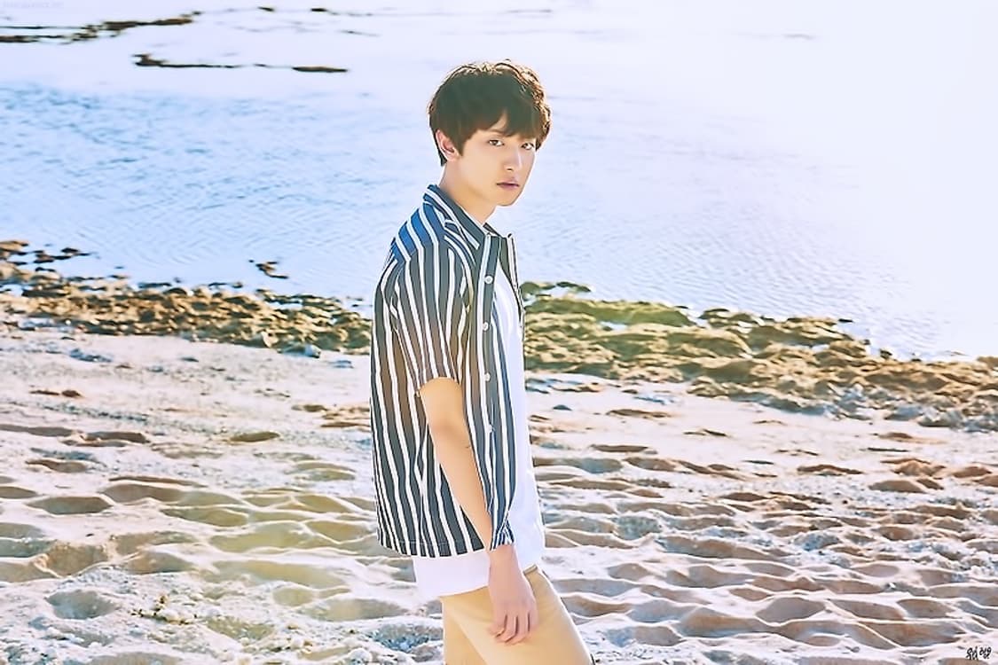 100) Sandro homme - 네이비 스트라이프 셔츠 상품이미지1