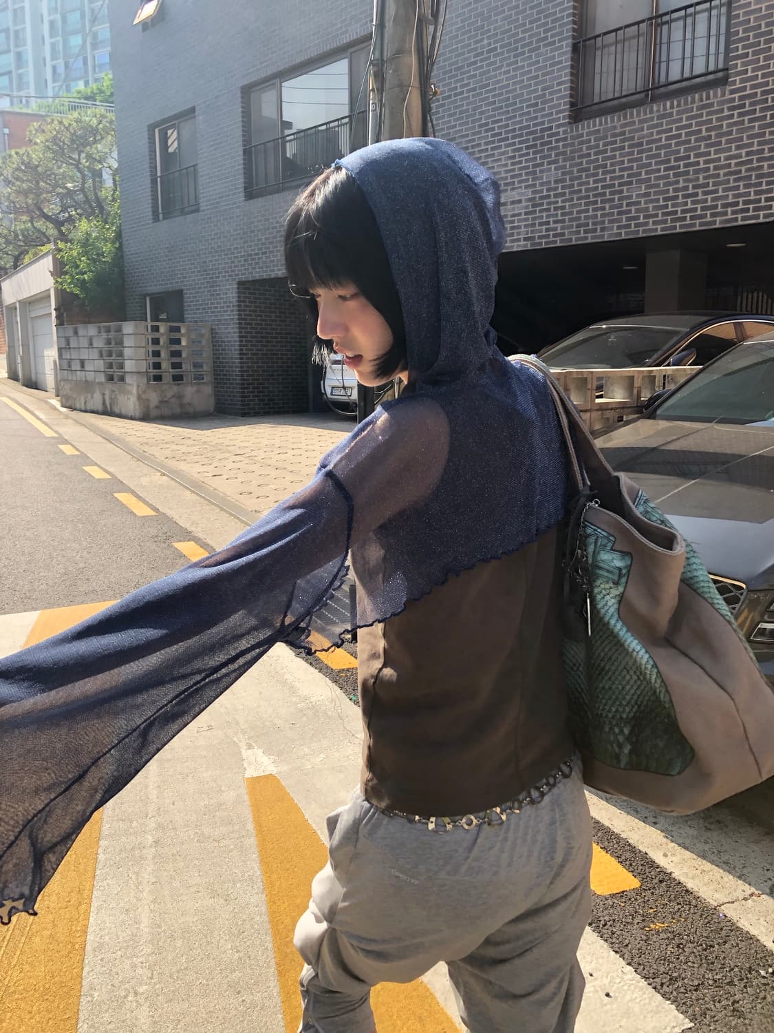 shimmer hood bolero  상품이미지8