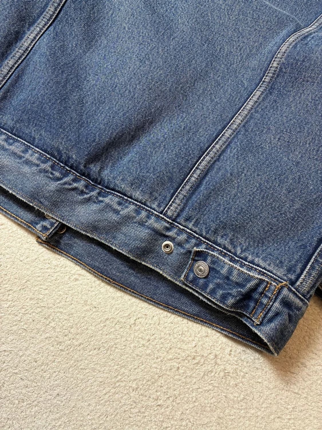 리바이스 00's 양털 워시드 데님 트러커 자켓 PN7265 상품이미지8