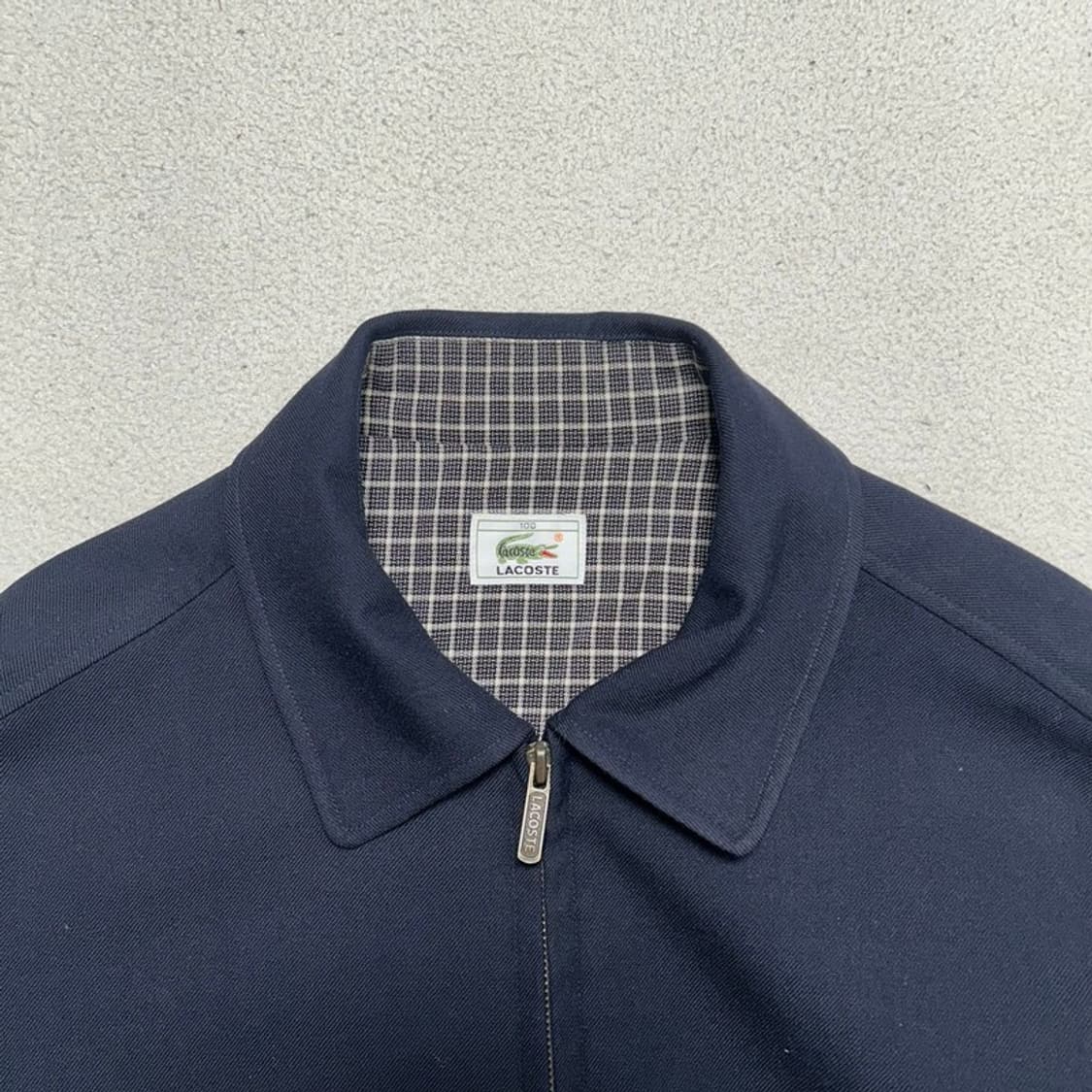 라코스테 블루종 자켓 네이비 100 상품이미지4