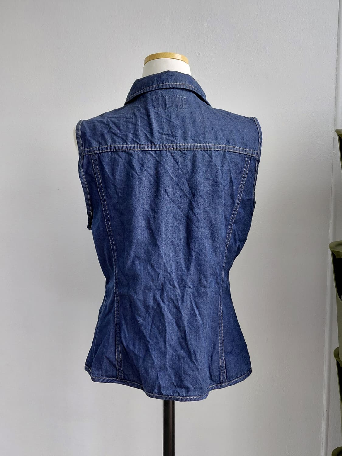 [일본빈티지] 빈티지 데님 조끼 청베스트 상품이미지2