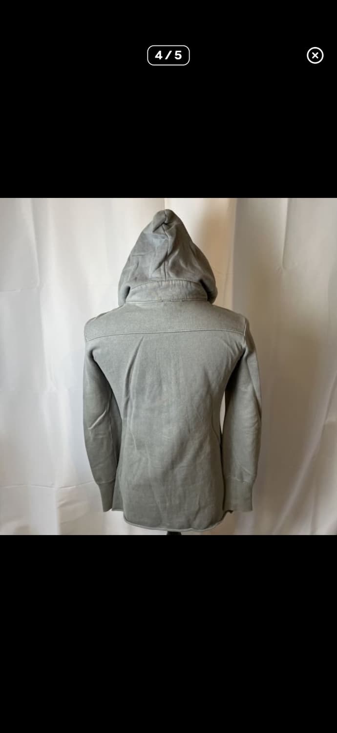 Wjk 그레이 슬림핏 투웨이 후드 집업 상품이미지4