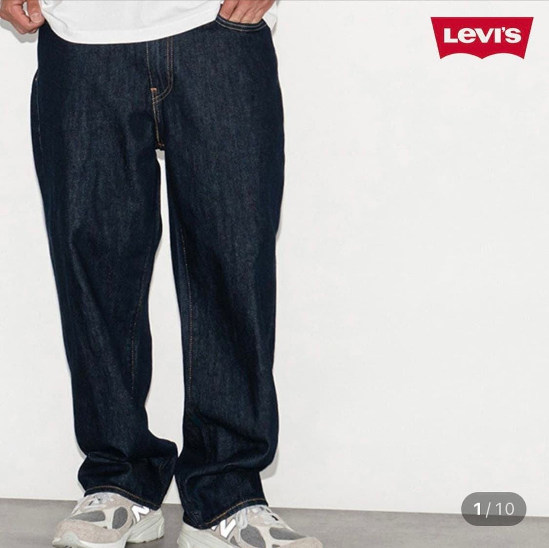 리바이스 568 루즈 인디고 와이드 데님팬츠 상품이미지1