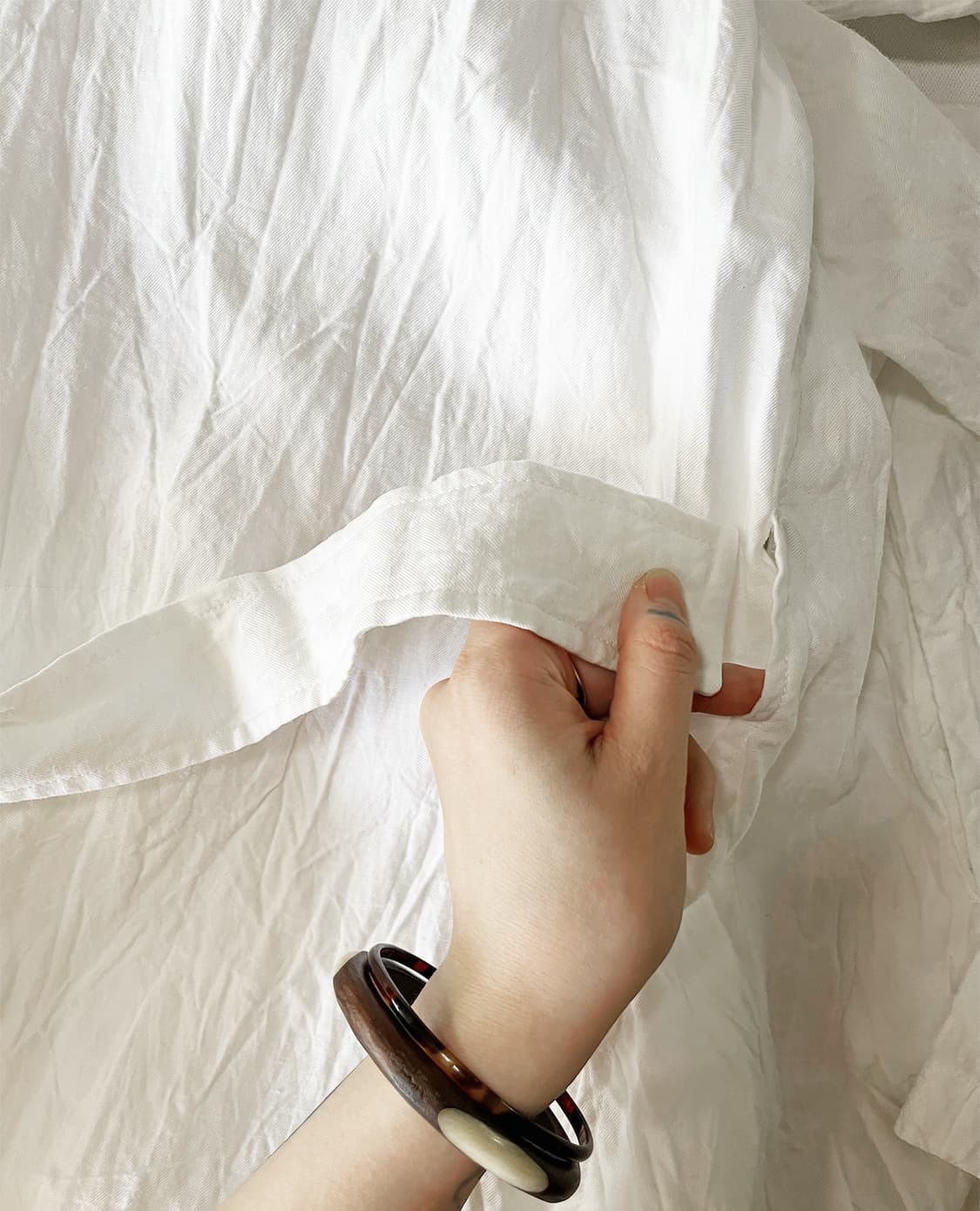 JIL SANDER ramie long coat 상품이미지4