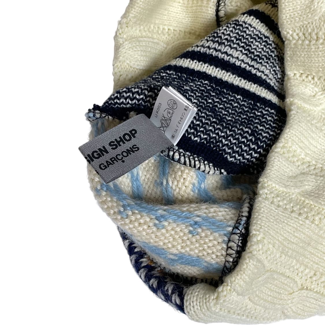 꼼데가르송 노르딕 패턴 비니 상품이미지4